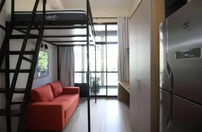 Apartamento com 1 quarto para alugar na rua bartira, --, perdizes, são paulo, 25 m2 por r$ 2.000
