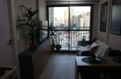 Apartamento com 1 quarto para alugar na avenida santo amaro, --, vila nova conceição, são paulo, 27 m2 por r$ 5.000