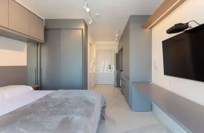 Apartamento com 1 quarto para alugar na avenida santo amaro, --, santo amaro, são paulo, 28 m2 por r$ 3.500