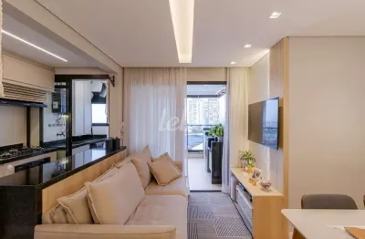 Apartamento com 2 quartos para alugar na rua padre estevão pernet, --, vila gomes cardim, são paulo, 57 m2 por r$ 6.000