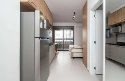 Apartamento com 1 quarto para alugar na rua borges lagoa, --, vila clementino, são paulo, 28 m2 por r$ 3.400