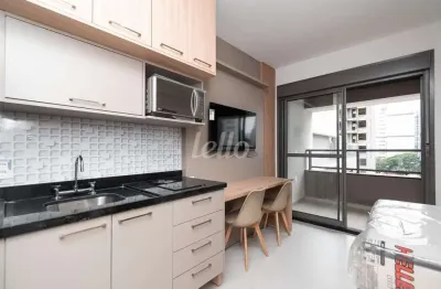 Apartamento com 1 quarto para alugar na rua borges lagoa, --, vila clementino, são paulo, 28 m2 por r$ 3.500