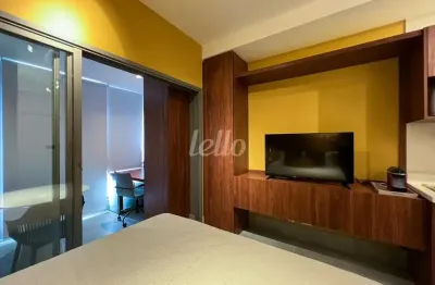 Apartamento com 1 quarto para alugar na avenida rubem berta, --, indianópolis, são paulo, 28 m2 por r$ 2.900