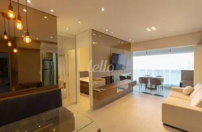 Apartamento com 1 quarto para alugar na avenida regente feijó, --, vila regente feijó, são paulo, 55 m2 por r$ 4.500