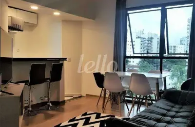 Apartamento com 1 quarto para alugar na avenida moema, --, moema, são paulo, 35 m2 por r$ 3.100