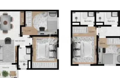Apartamento com 2 quartos à venda na rua alves de almeida, 1089, chácara belenzinho, são paulo, 49 m2 por r$ 383.000