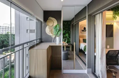 Apartamento com 1 quarto à venda na avenida rubem berta, 850, indianópolis, são paulo, 27 m2 por r$ 600.000