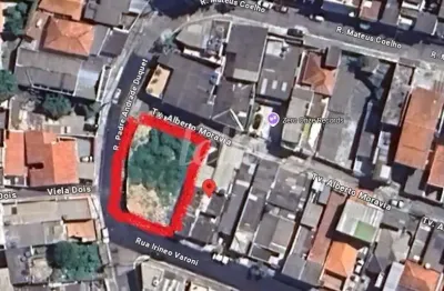 Terreno à venda na rua irineo varoni, 276, jardim tremembé, são paulo, 445 m2 por r$ 470.000