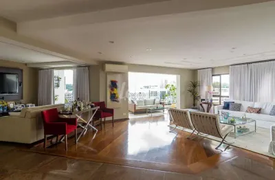 Apartamento com 4 quartos à venda na rua dom paulo pedrosa, 1242, real parque, são paulo, 290 m2 por r$ 2.200.000