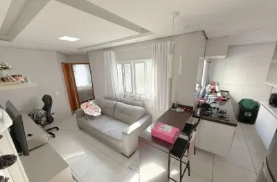 Apartamento com 2 quartos à venda na rua ernesto pedron, 75, jardim milena, santo andré, 37 m2 por r$ 352.000