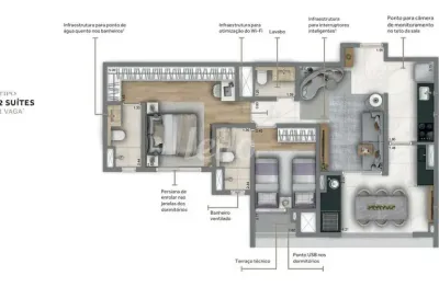 Apartamento com 2 quartos à venda na rua são nicásio, 136, alto da mooca, são paulo, 74 m2 por r$ 998.550