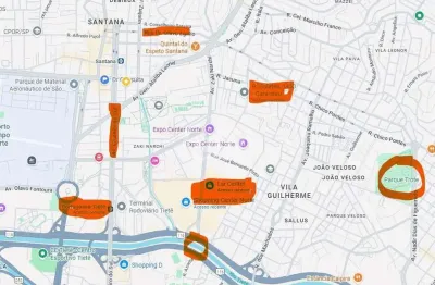 Terreno à venda na Rua Galatea, 1453, Carandiru, São Paulo, 543 m2 por R$ 4.000.000