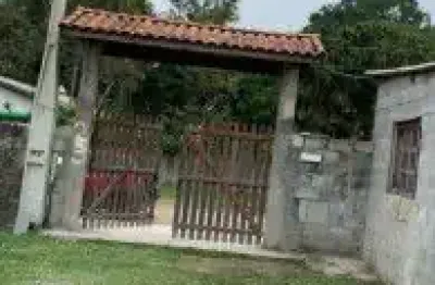 Terreno de chácara no são fernando, em itanhaém - sendo lado serra à 350 metros da pista.