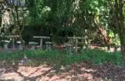 Terreno de chácara no jardim coronel, em itanhaém - sendo lado serra, em rua de terra.