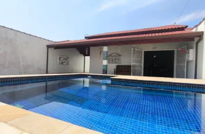 Casa lote inteiro com piscina á venda em itanhaém/sp - 300m do mar