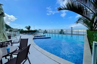 Apartamento frente para o mar na praia dos sonhos - itanhaém/sp.