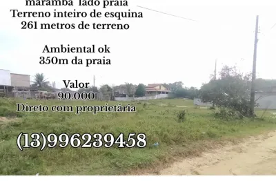 Terreno à venda na Praça Ângelo Guerra, 100, Mosteiro, Itanhaém