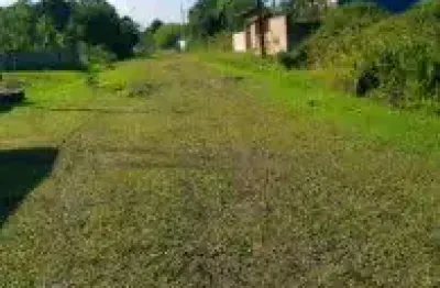 Terreno no bairro jardim marambá 2, em itanhaém, localizado no lado serra à 240 metros da rodovia e à 2,71 km do mar.