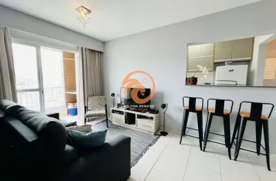 Apartamento á venda mobiliado com 02 dormitórios e lazer completo em santos-sp