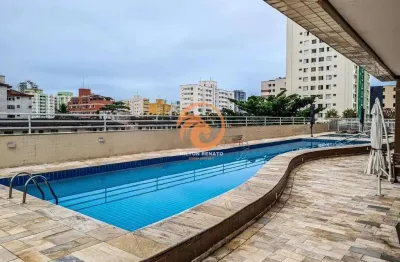 Apartamento á venda mobiliado com 02 dormitórios e lazer completo em santos-sp