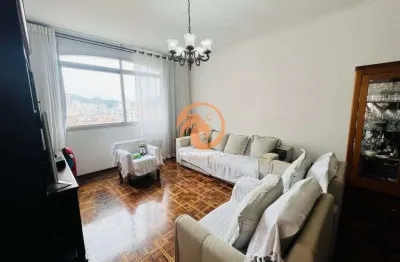 Apartamento à venda com 3 quartos, 3 banheiros, 2 vagas no gonzaga em santos