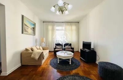 Apartamento com 2 quartos à venda, 107m² - gonzaga em santos, sp