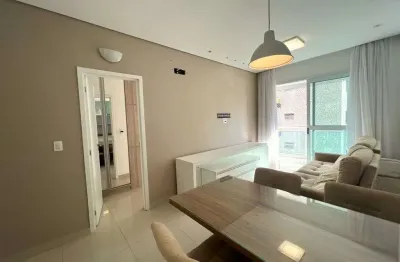 Apartamento á venda com 1 suíte na quadra da praia do josé menino em santos-sp