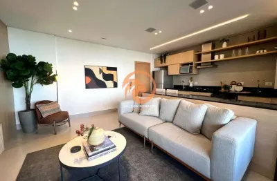 Apartamento novo em santos com 02 dormitórios a uma quadra da praia