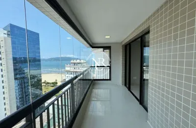 Apartamento em santos á venda, 84m², 2 quartos e 2 vagas em prédio com lazer