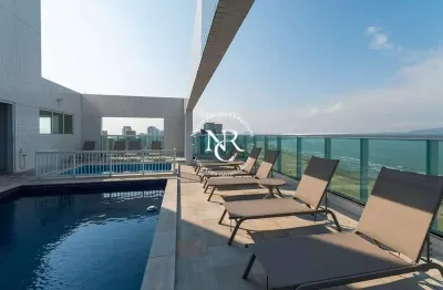 Apartamento a venda com 2 suítes e vaga demarcada no josé menino em santos-sp