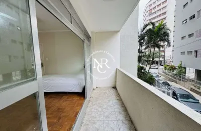 Apartamento com 2 quartos à venda, 83m² - josé menino - santos