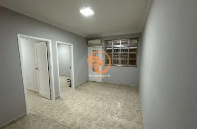 Apartamento térreo á venda no macuco em santos com 2 quartos