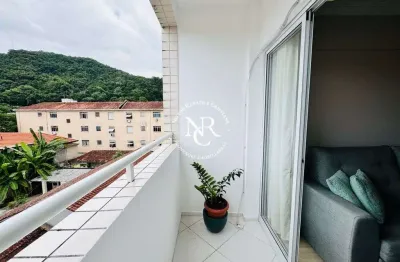 Apartamento á venda com 02 quartos e dependência completa no marapé em santos-sp