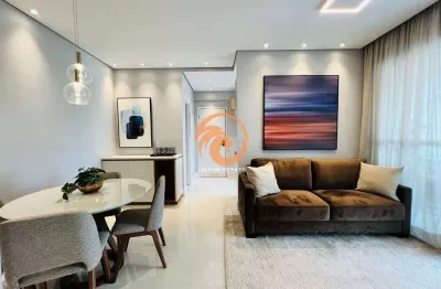 Apartamento novo á venda com 02 dormitórios na ponta da praia em santos-sp