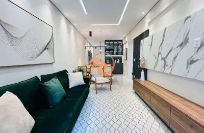Apartamento novo á venda 02 dormitórios suítes na ponta da praia em santos-sp