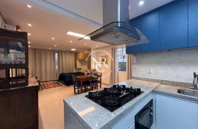 Sala living reformado e semi-mobiliado na praia da aparecida em santos-sp