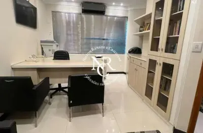 Sala comercial mobiliada para venda e locação no centro de santos