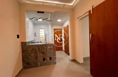 Apartamento a venda com 1 suíte e varanda no josé menino em santos, sp