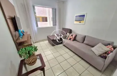 Apartamento á venda no gonzaga, 02 quartos, frente mar, em santos