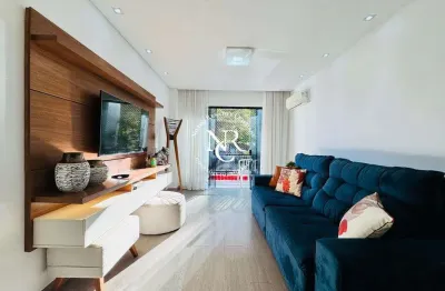 Apartamento com 3 quartos e 2 vagas de garagem no gonzaga em santos