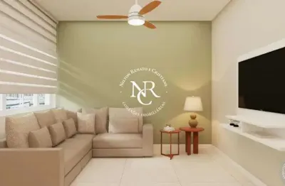 Apartamento á venda com 73m², 2 quartos e vaga de garagem em Santos-SP