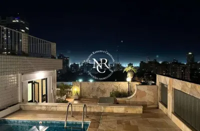 Cobertura à venda com 4 quartos – Cidade de Santos/SP - Bairro Ponta da Praia