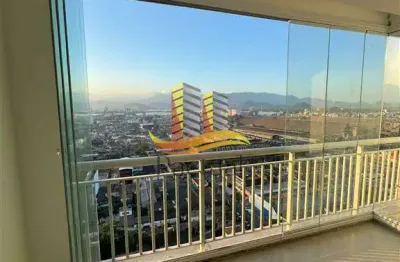 Apartamento para alugar na Rua Vila Matias, 217, Vila Mathias, Santos