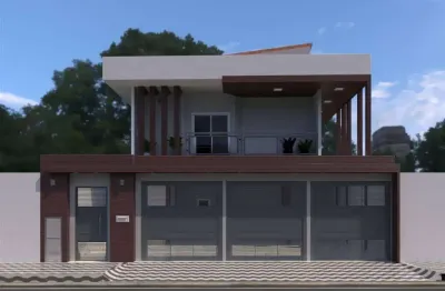 Casa com 2 quartos à venda na Doutor Esmeraldo Soares Tarquinio De Campos Filho, 1659, Balneário Japura, Praia Grande