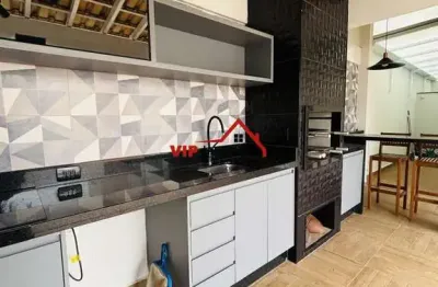 Linda casa no condomínio reservatto com 3 dormitórios sendo uma suíte