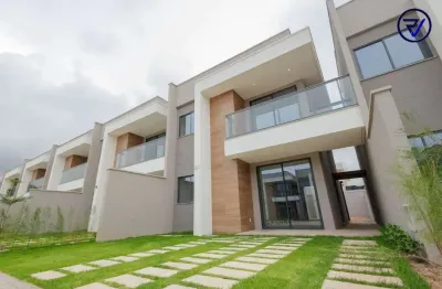 Casa em condomínio fechado com 4 quartos à venda na carlos albuquerque de lima, 209, eusebio, eusébio, 132 m2 por r$ 699.000