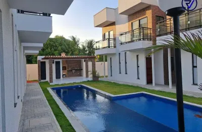 Casa em condomínio fechado com 2 quartos à venda na raimundo viana, 130, taíba, são gonçalo do amarante, 57 m2 por r$ 367.500