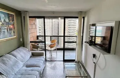 Flat com 2 quartos à venda na avenida da abolição, 2011, meireles, fortaleza, 56 m2 por r$ 640.000