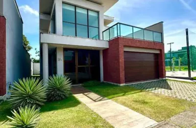 Casa em condomínio fechado com 3 quartos à venda na coronel lencarte lopes, 10, tamatanduba, eusébio, 236 m2 por r$ 1.210.000