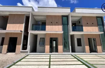 Casa em condomínio fechado com 3 quartos à venda na josé amora sà, 385, coité, eusébio, 101 m2 por r$ 606.000